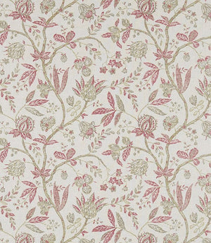 Solaine Fabric / Russet / Cream