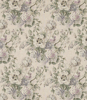 Giselle Fabric / Silver / Pewter