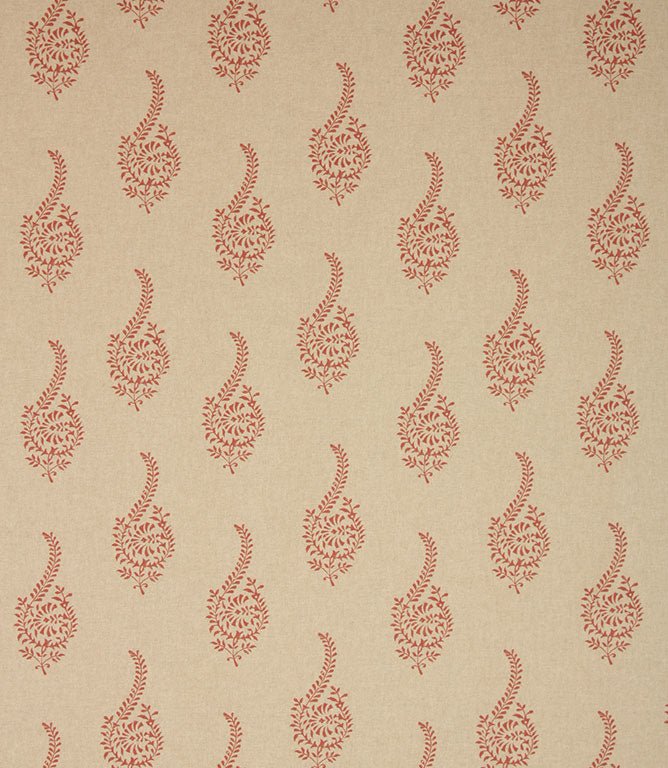 Mabel Fabric / Red - Just Fabrics