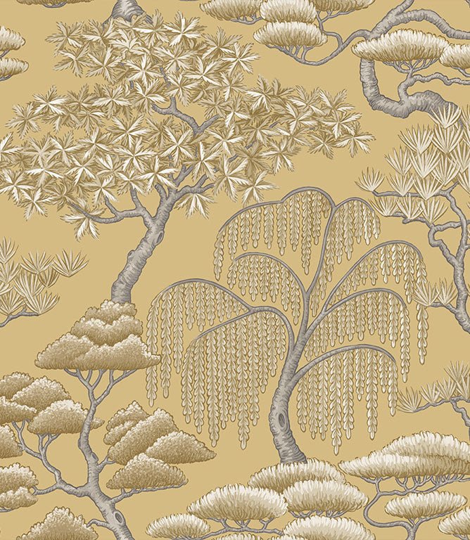 Matsu FR Fabric / Ochre - Just Fabrics