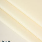 Poly Cotton Lining Deluxe Fabric / Ivory - Just Fabrics