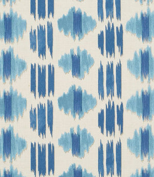 Bandhani Fabric / Navy - Just Fabrics