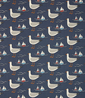 Ice Cream Thief Fabric / Navy