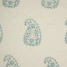 Kashmir Fabric / Teal - Just Fabrics