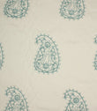 Kashmir Fabric / Teal - Just Fabrics