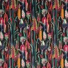 Exotic Velvet Fabric / Black - Just Fabrics