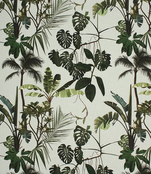 Palm Grove Outdoor Fabric / Green