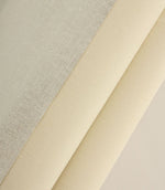Superior Thermal Energy Reflecting Lining Fabric / Pale Ivory / Silver - Just Fabrics