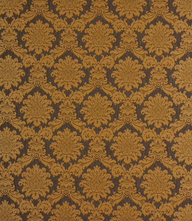 Versailles Damask Fabric / Taupe - Just Fabrics