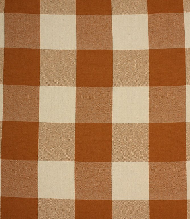 Aldsworth Chunky Check Fabric / Peanut - Just Fabrics