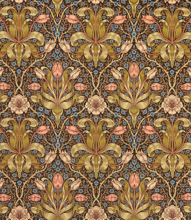 Spring Thicket Velvet Fabric / Old Fashioned - Just Fabrics