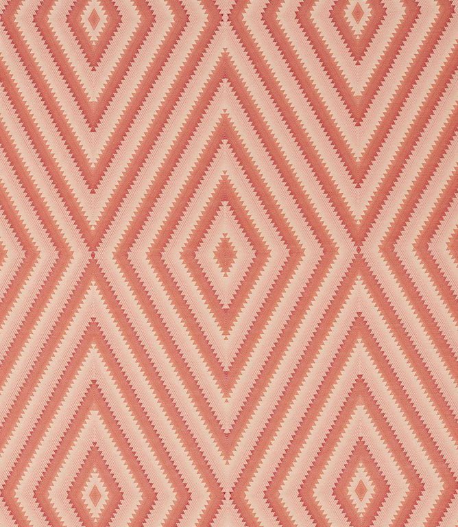 Dazzle Fabric / Conch / Madder - Just Fabrics