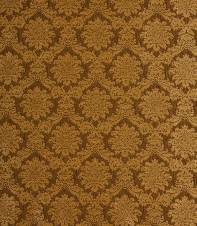 Versailles Damask Fabric / Gold - Just Fabrics