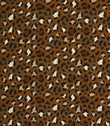 Tropical Cat Fabric / Peanut - Just Fabrics