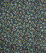 Rafiya Lomond Fabric / Summer / Navy - Just Fabrics