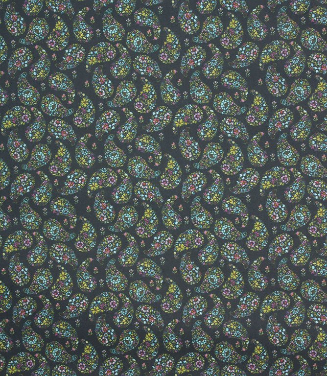 Rafiya Lomond Fabric / Summer / Navy - Just Fabrics