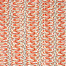 Cornish Sardines Fabric / Orange - Just Fabrics