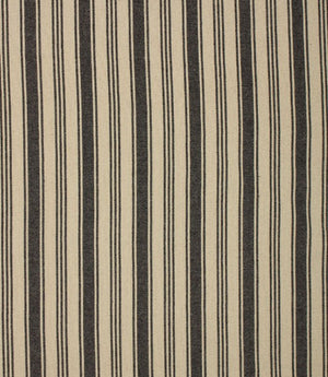 Aldsworth Stripe Fabric / Noir