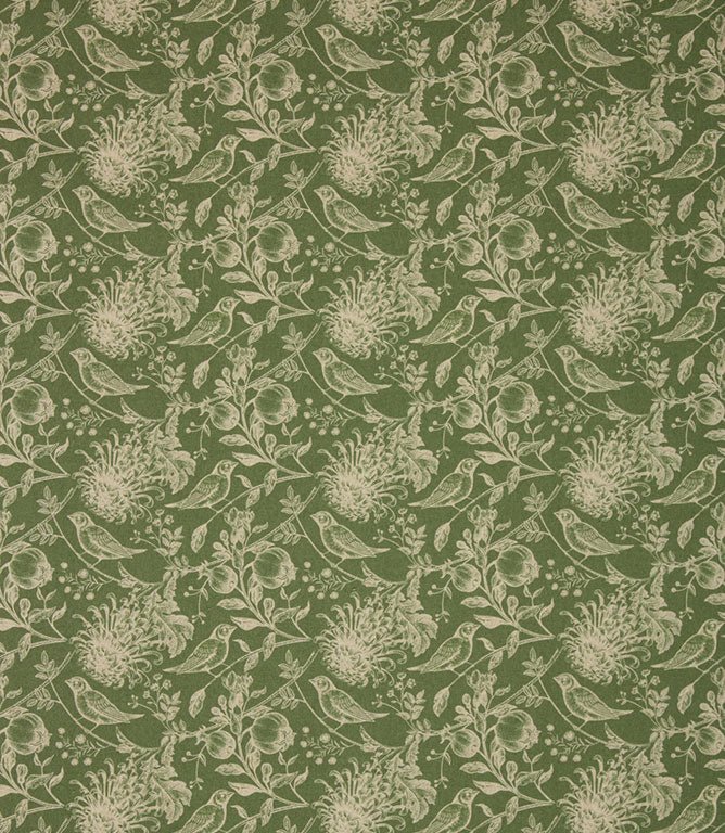 Olivia Small Fabric / Sap Green - Just Fabrics