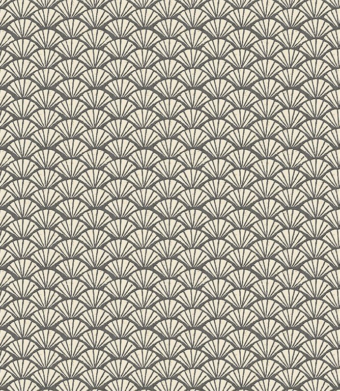 Ayumi FR Fabric / Charcoal - Just Fabrics