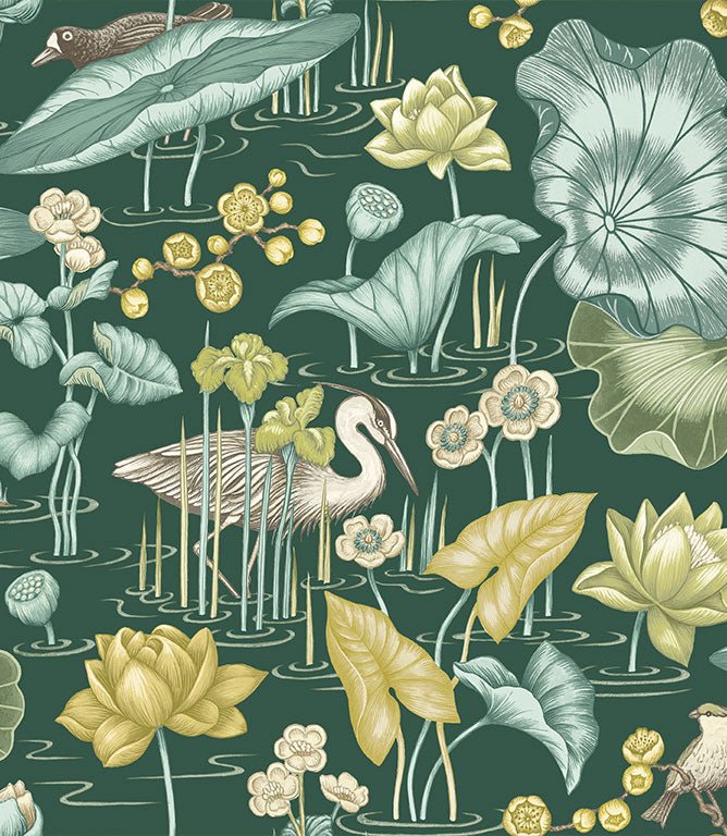 Mizu FR Fabric / Emerald - Just Fabrics