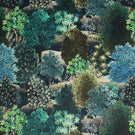 Woodvale Velvet Fabric / Navy - Just Fabrics