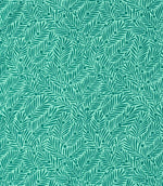 Yew & Aril Fabric / Teal - Just Fabrics