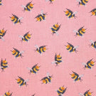Bumblebee Fabric / Candy Pink - Just Fabrics
