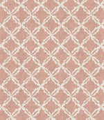 Hedgerow Tile Fabric / Blush - Just Fabrics