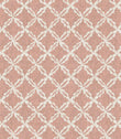 Hedgerow Tile Fabric / Blush - Just Fabrics