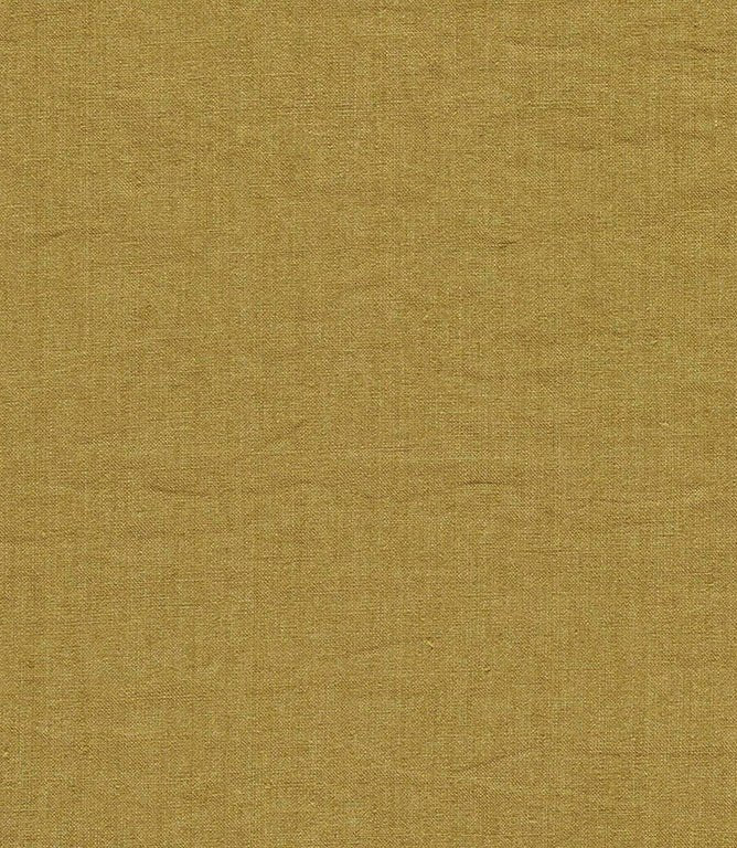 Rue Linen Fabric / Saffron - Just Fabrics