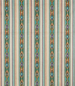 Boho Stripe Fabric / Olivine