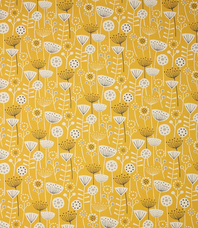 Bergen Fabric / Ochre - Just Fabrics