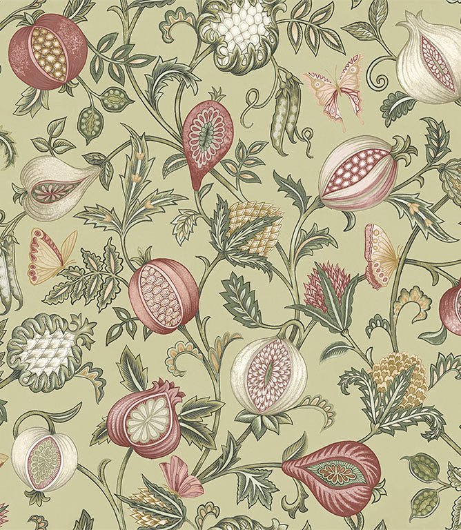 Medina FR Fabric / Sage - Just Fabrics