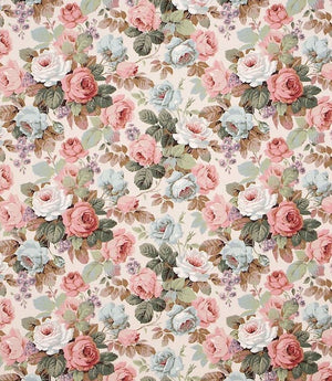 Chelsea Fabric / Ivory / Duck Egg