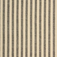 Broadway Stripe Fabric / Charcoal