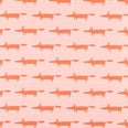Midi Fox Fabric / Milkshake / Rose