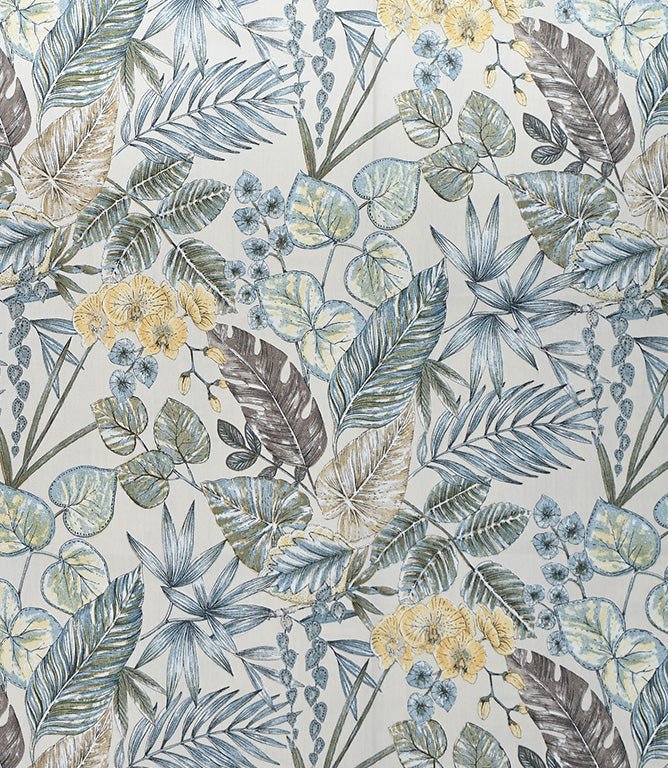 Botanical Outdoor Fabric / Neutral - Just Fabrics