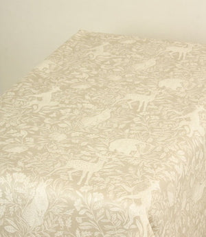 Forest Matt PVC Fabric / Linen