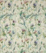Cirsiun Fabric / Damson Cream - Just Fabrics