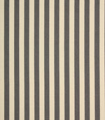 Cotswold Ticking Fabric / Grey - Just Fabrics