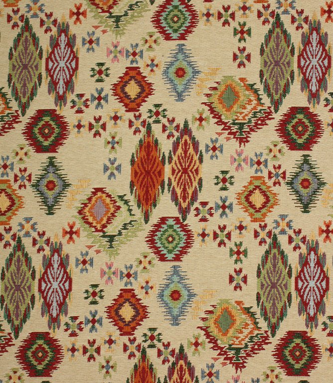 Bohemia Tapestry Fabric / Natural - Just Fabrics