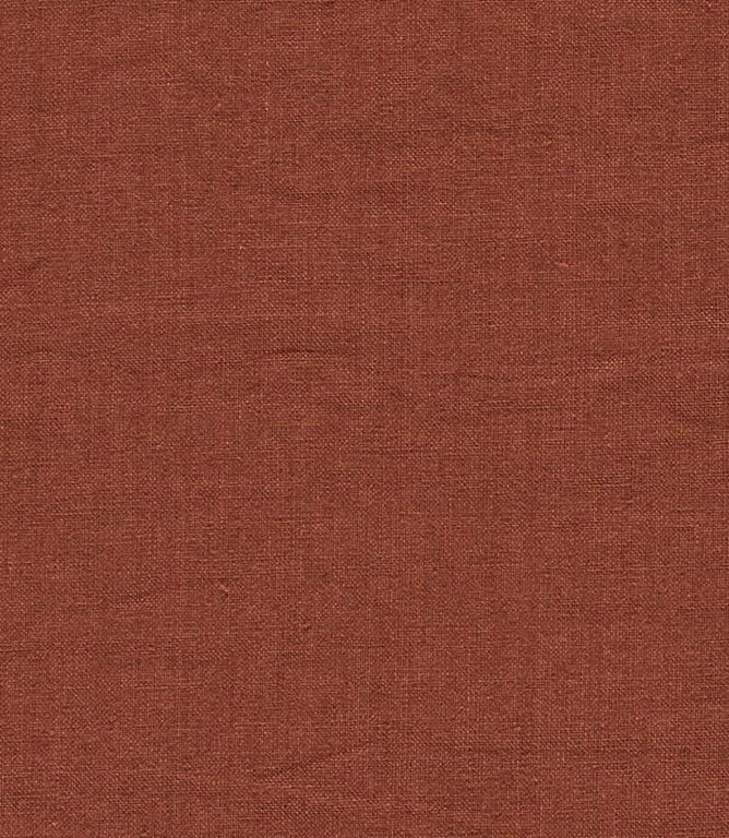 Rue Linen Fabric / Brick - Just Fabrics