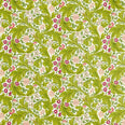 Leicester Fabric / Sour Green / Plum