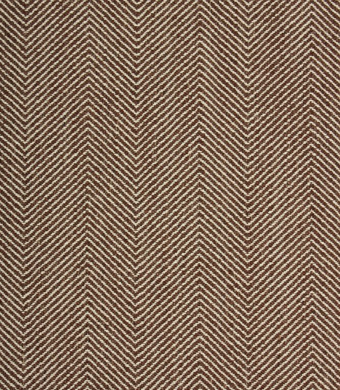 Charlbury Herringbone Fabric / Bison - Just Fabrics