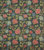 Mia Fabric / Navy - Just Fabrics