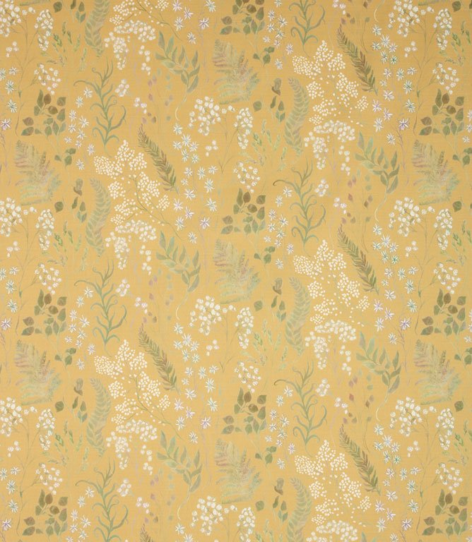 Aileana Fabric / Honey - Just Fabrics