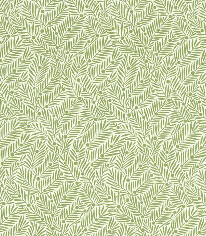 Yew & Aril Fabric / Sage - Just Fabrics
