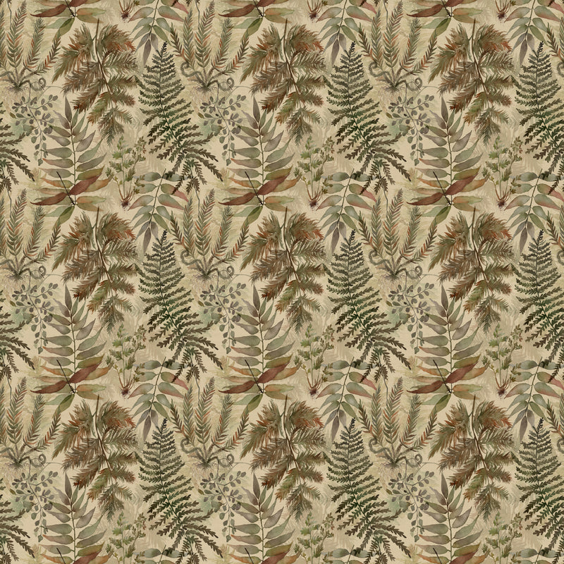 Elowen Fabric / Mulberry - Just Fabrics