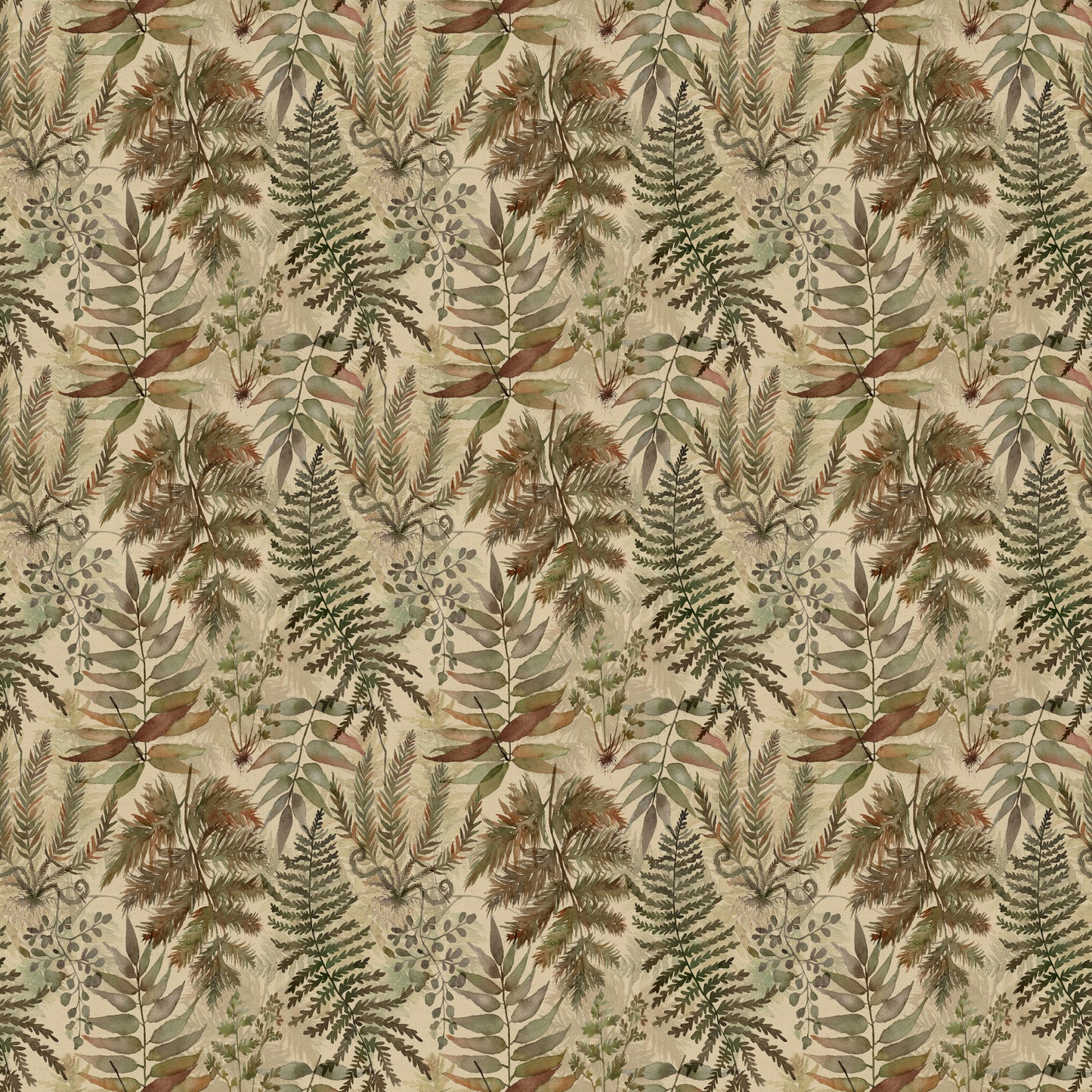 Elowen Fabric / Mulberry - Just Fabrics